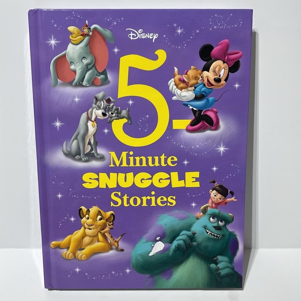 Disney 5 Minute Snuggle Stories Hardcover Book